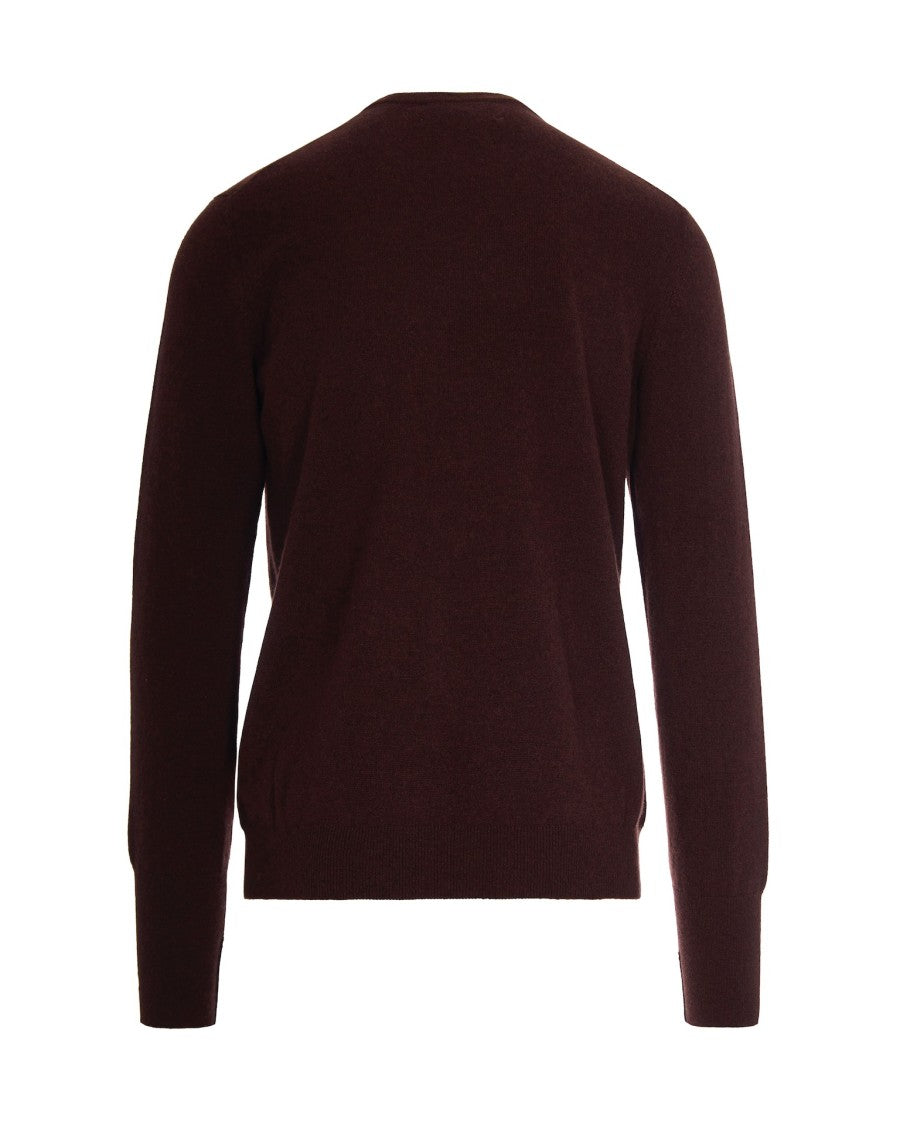 Ballantyne Tobacco Cashmere Sweater