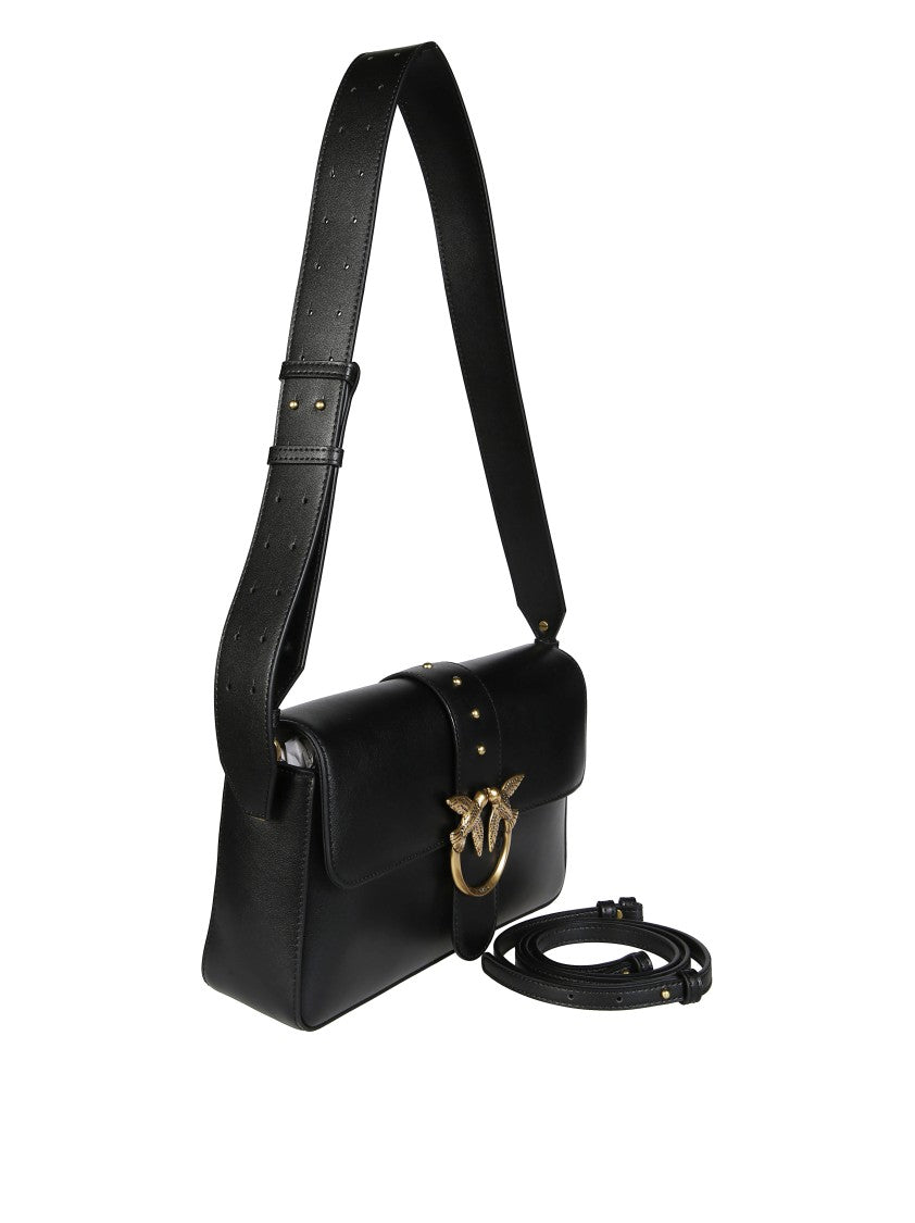 Pinko Love One Classic Slouchy Shoulder Bag