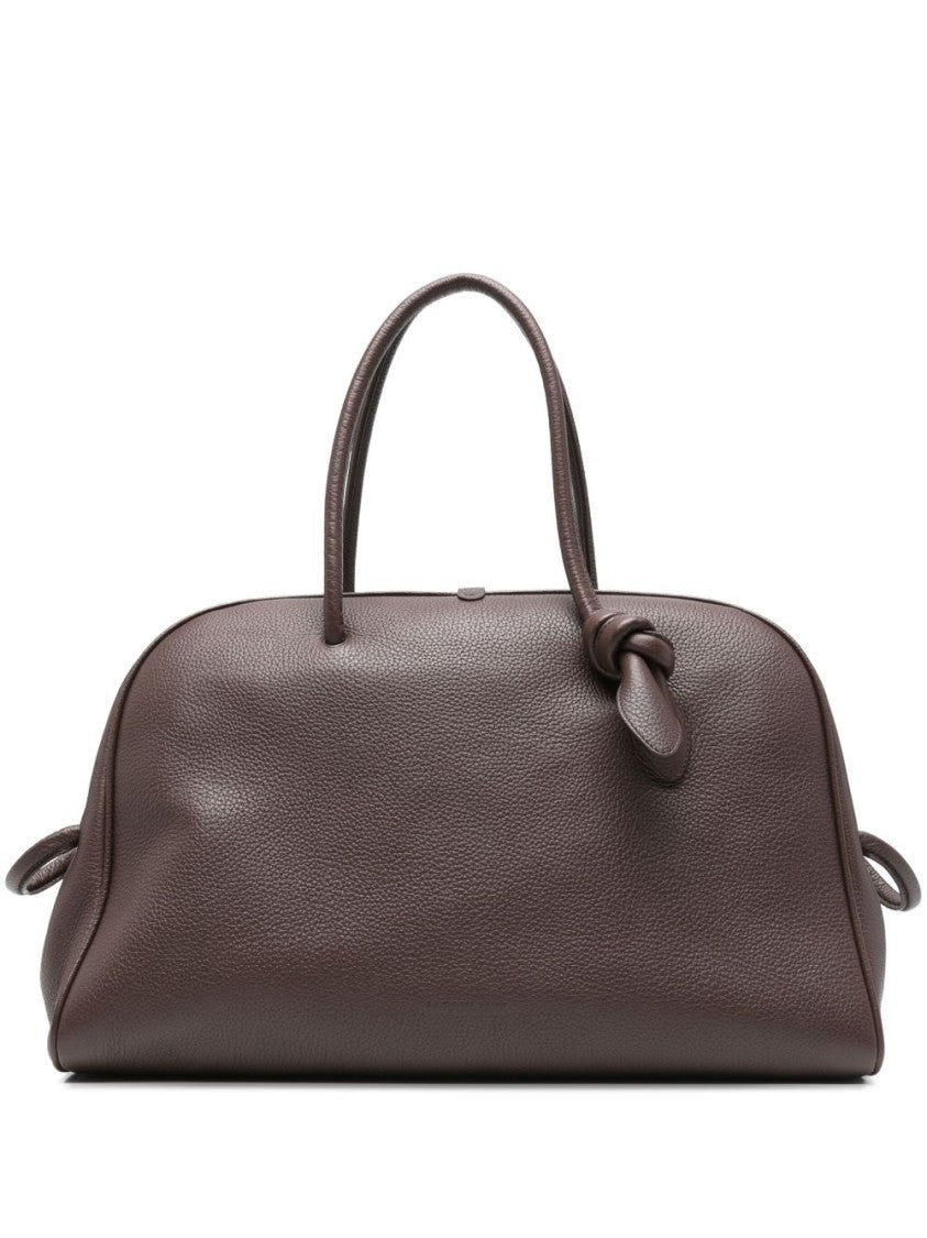 Jacquemus Large Structured Bag With Pebbled Texture