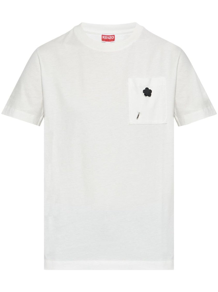 Kenzo White Short-Sleeved Top