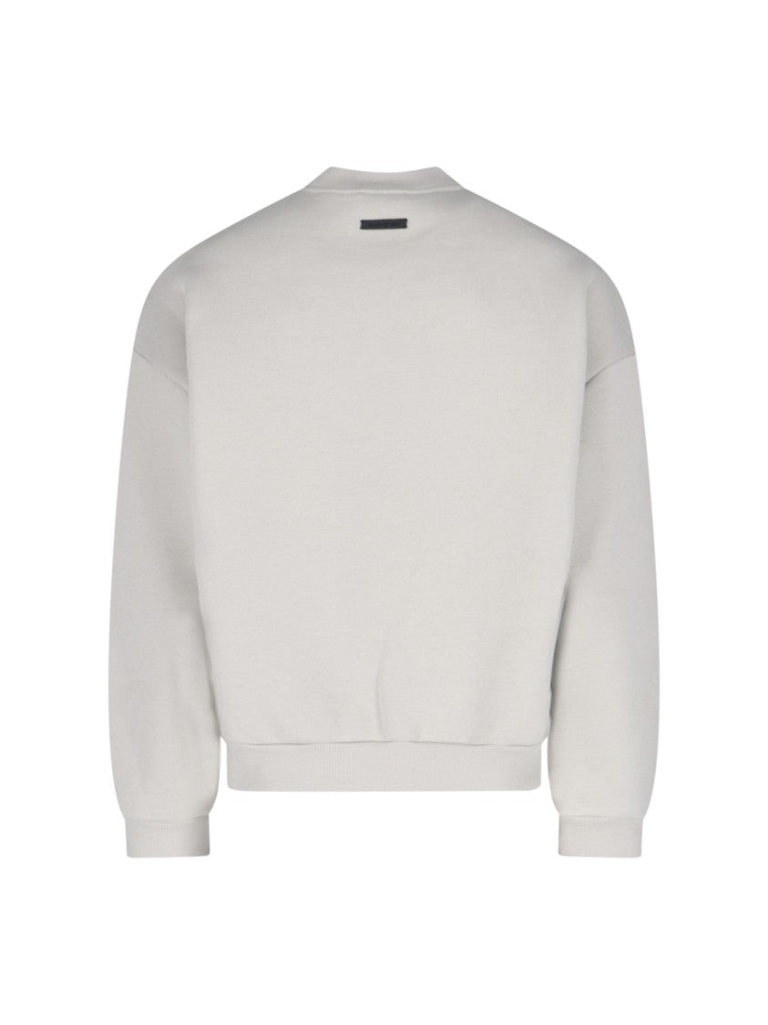 Fear Of God Relaxed Fit Grey Sweater