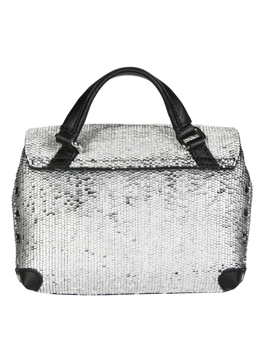 Zanellato Compact Structured Handbag With Top Handle And Flap Closure