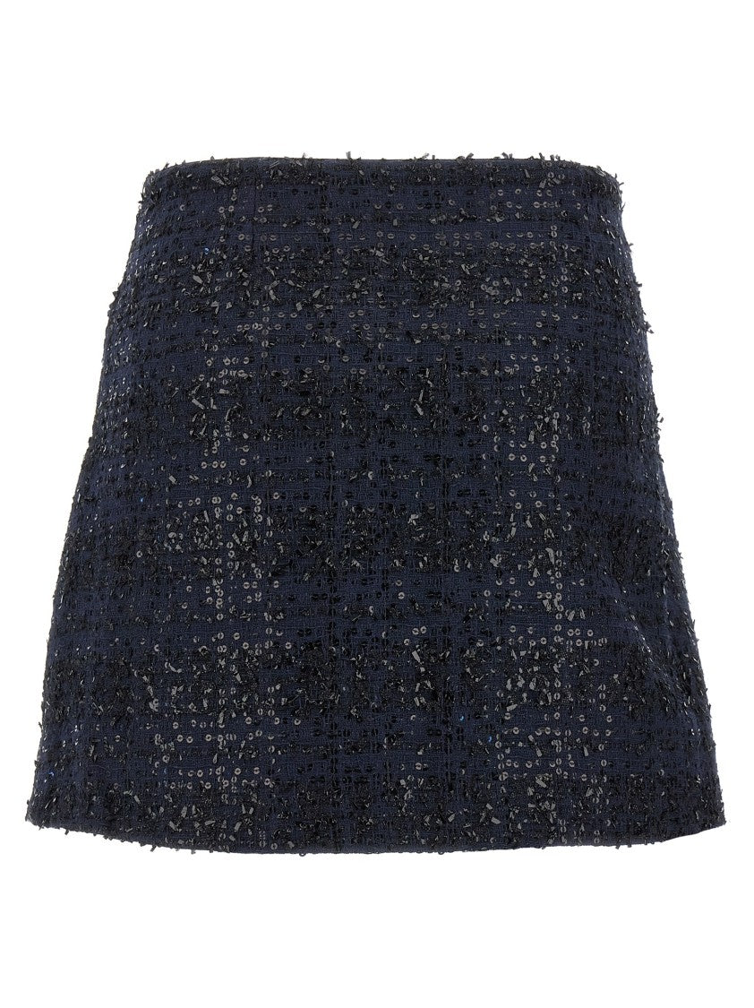 Rotate Birger Christensen 'Bouclé Mini' Skirt