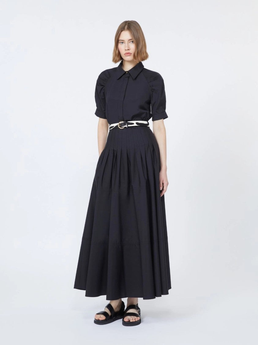 Max Mara Classic Short-Sleeved Blouse With Puffed Sleeves