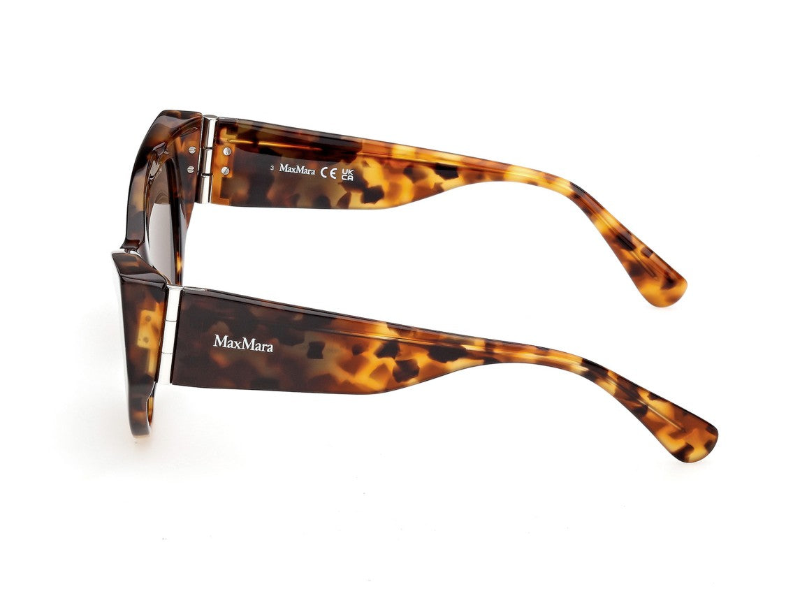 Max Mara Tortoiseshell Mm0192 Cat-Eye Acetate Sunglasses