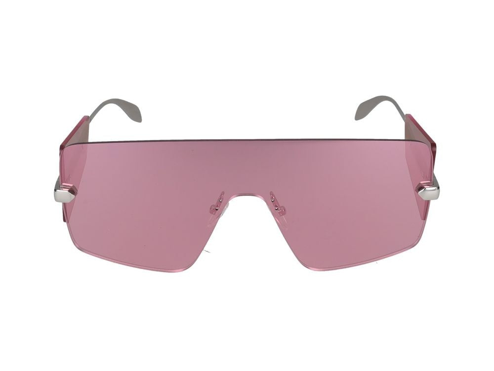 Alexander Mcqueen Sunglasses Am0460s 004 Silver Silver Pink 99/1/145