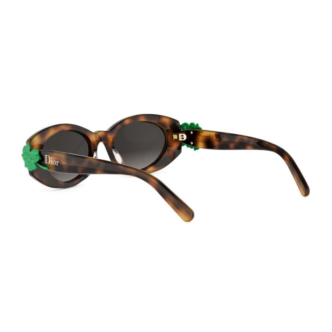 Dior Havana Diorclover Acetate Oval Sunglasses