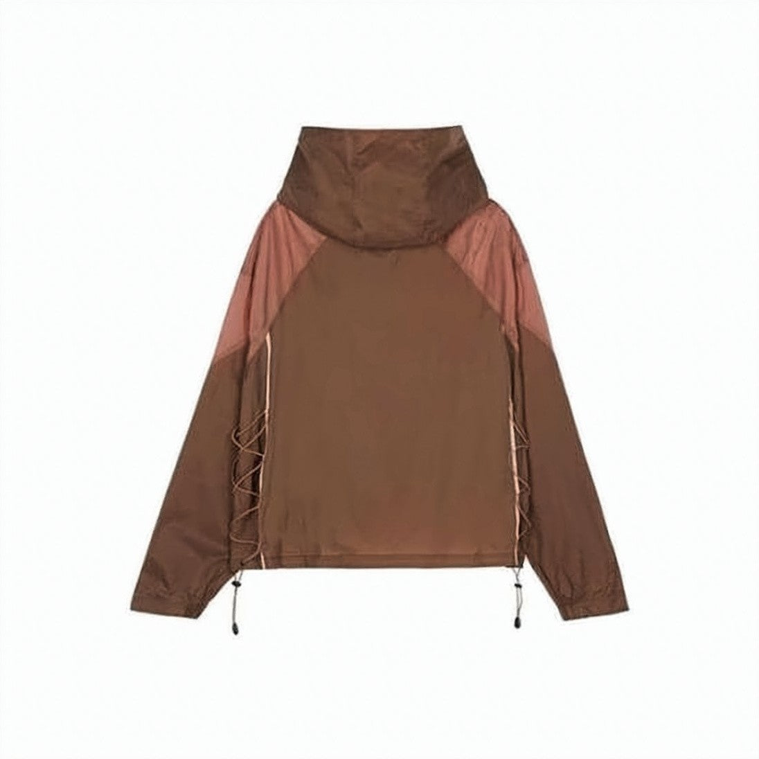 Our Legacy Color-Block High Collar Jacket With Zipper Closure
