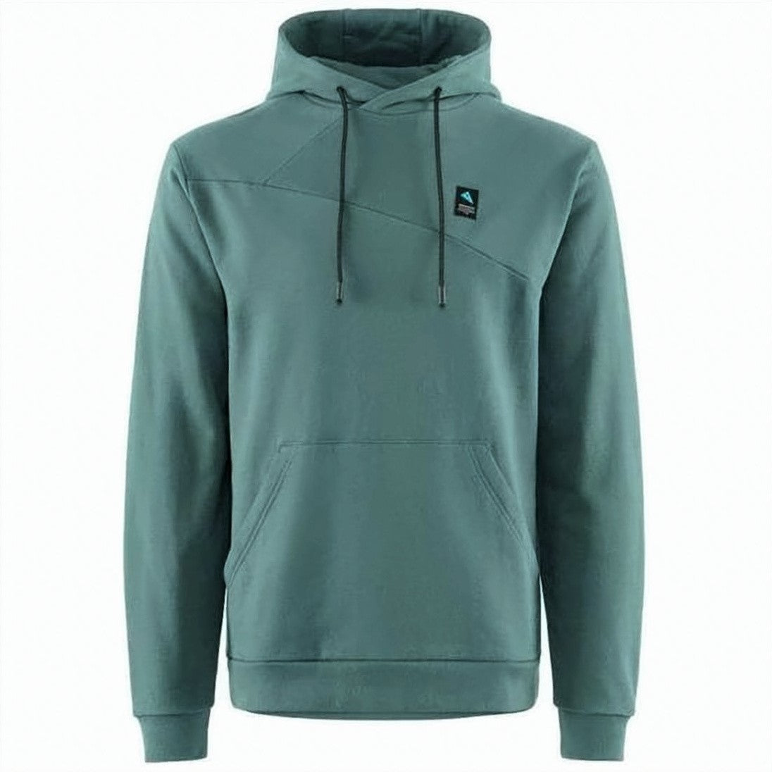 Klattermusen Muted Green Hooded Sweatshirt With Minimalistic Design