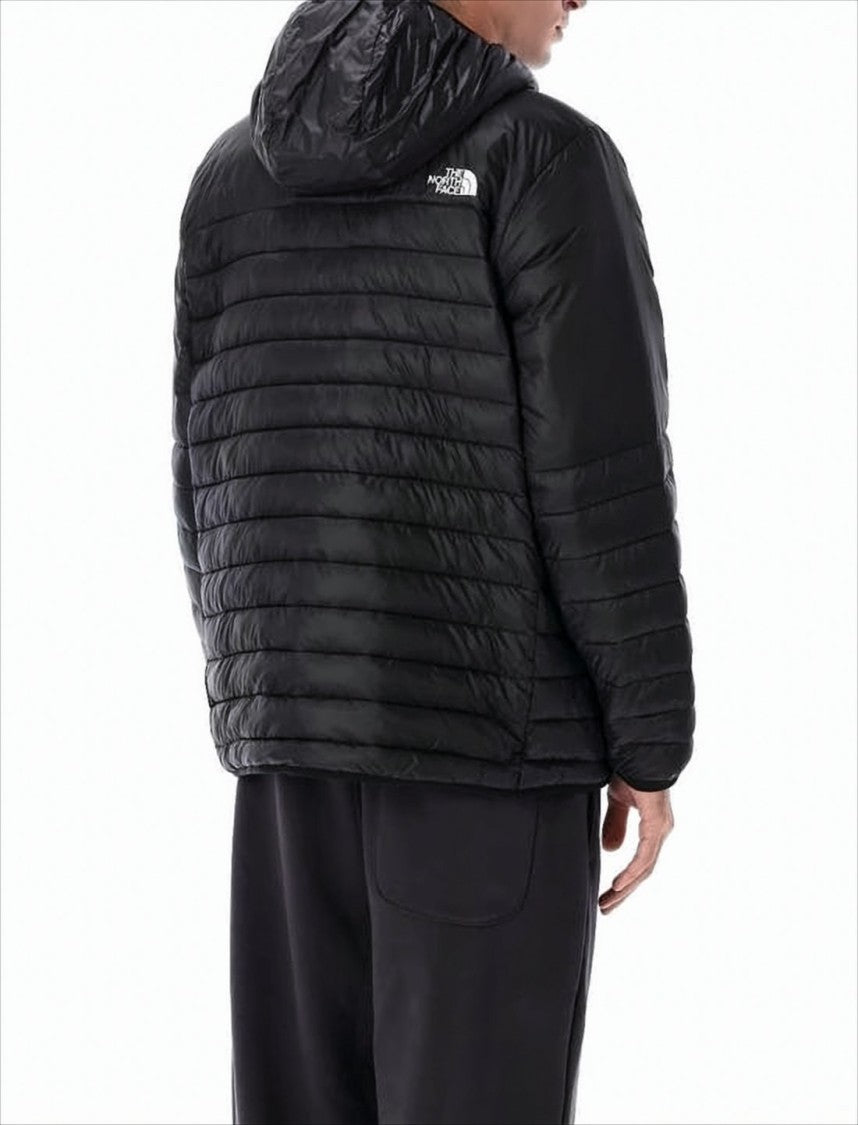 The North Face Quilted Hooded Casual Jacket With Finish