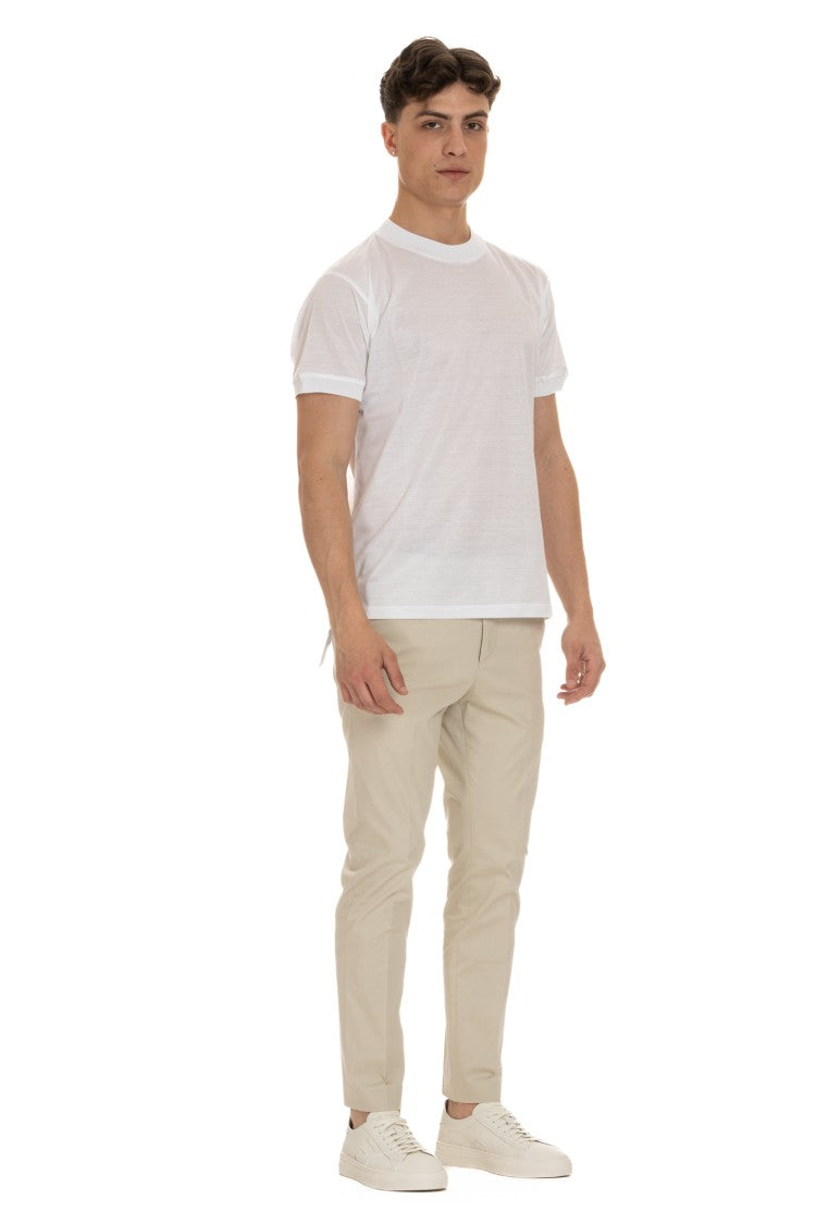 Tagliatore Mercerized Cotton T-Shirt