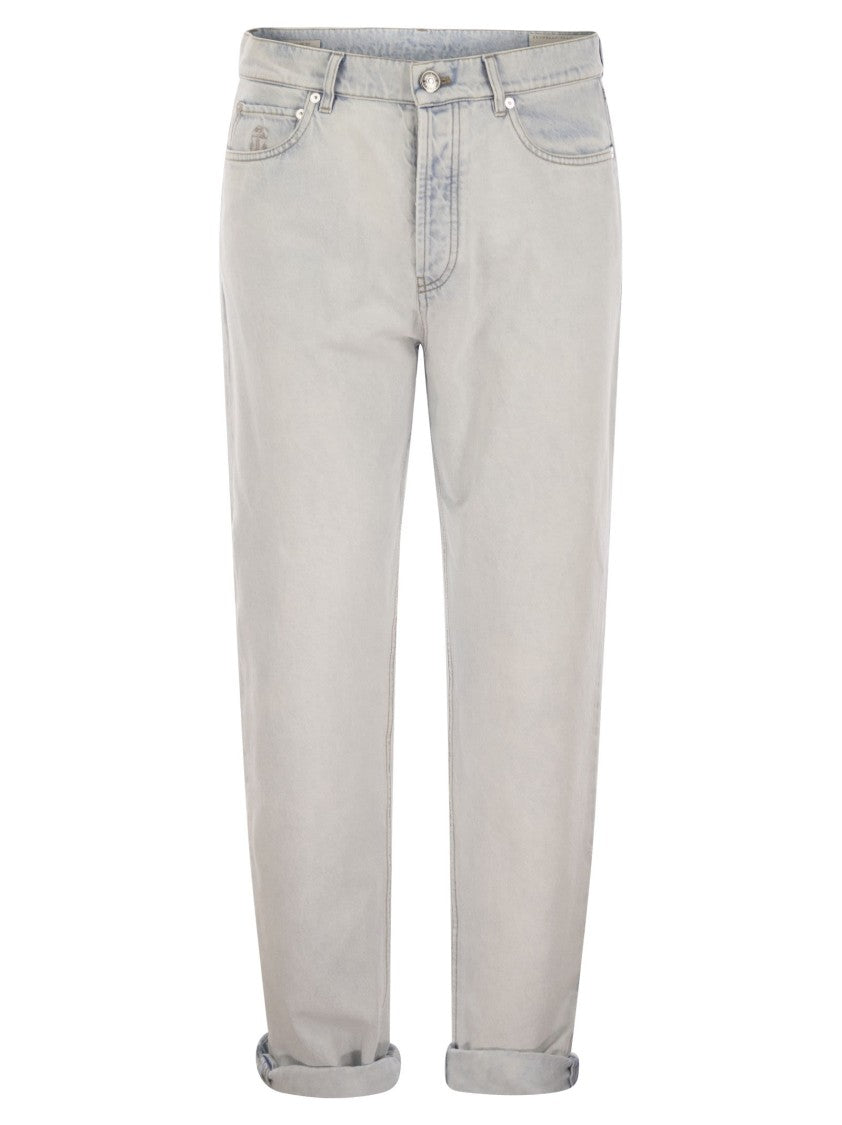 Brunello Cucinelli Five-Pocket Iconic Fit Denim Trousers