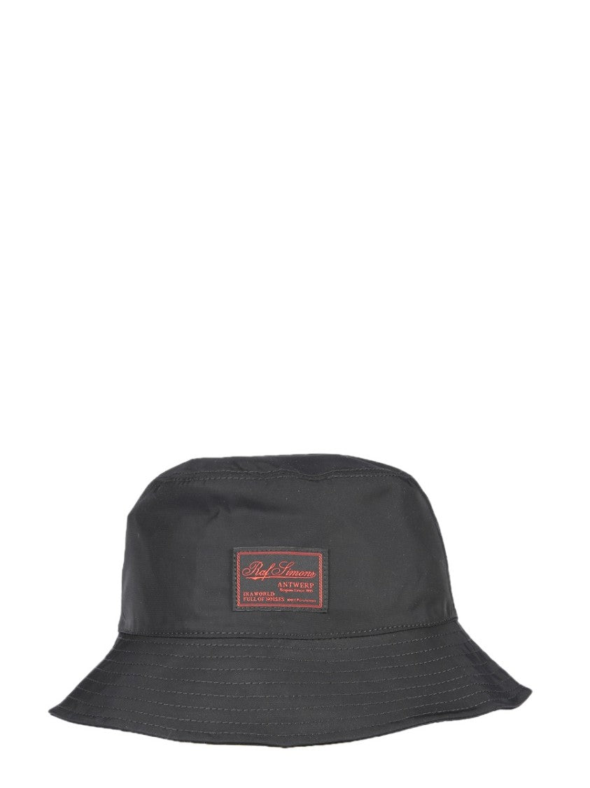 Raf Simons Reversible Bucket Hat With Text