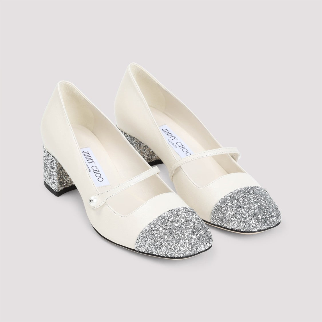 Jimmy Choo Metallic Nappa Leather Pumps