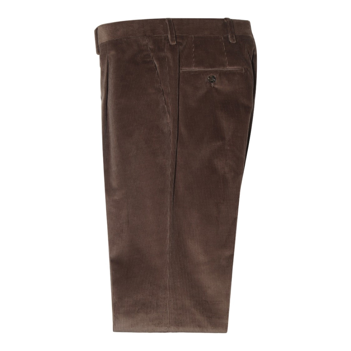 Lardini Classic Brown Corduroy Two-Piece Suit