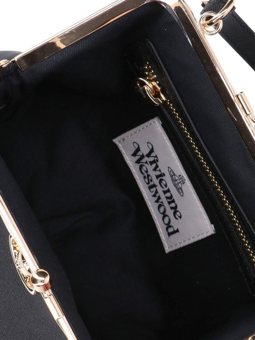 Vivienne Westwood "Granny Frame" Handbag – Black