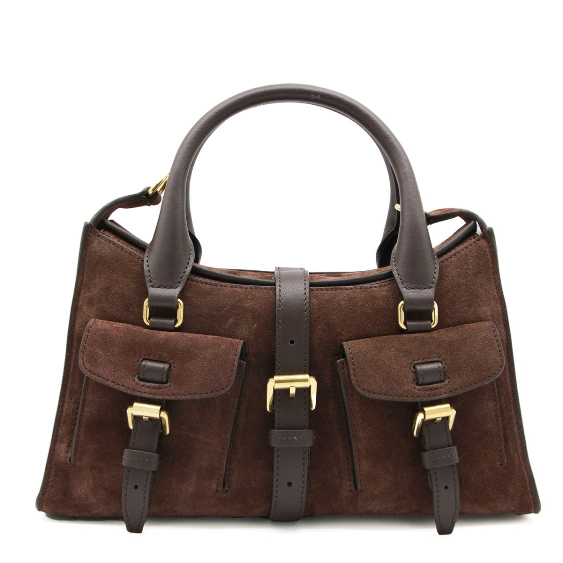 Mulberry Roxanne Small Top Handle Bag With Buckle Detailing