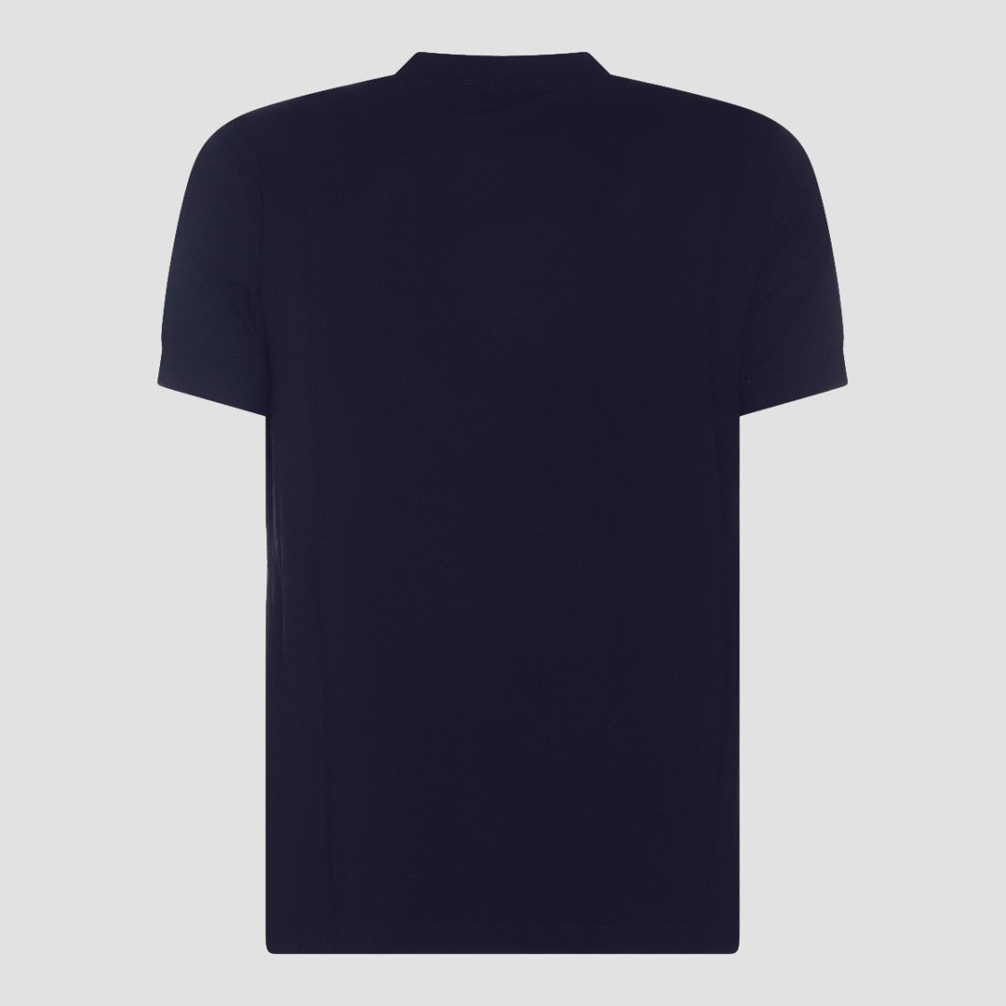 Giorgio Armani Short-Sleeve Navy Blue T-Shirt