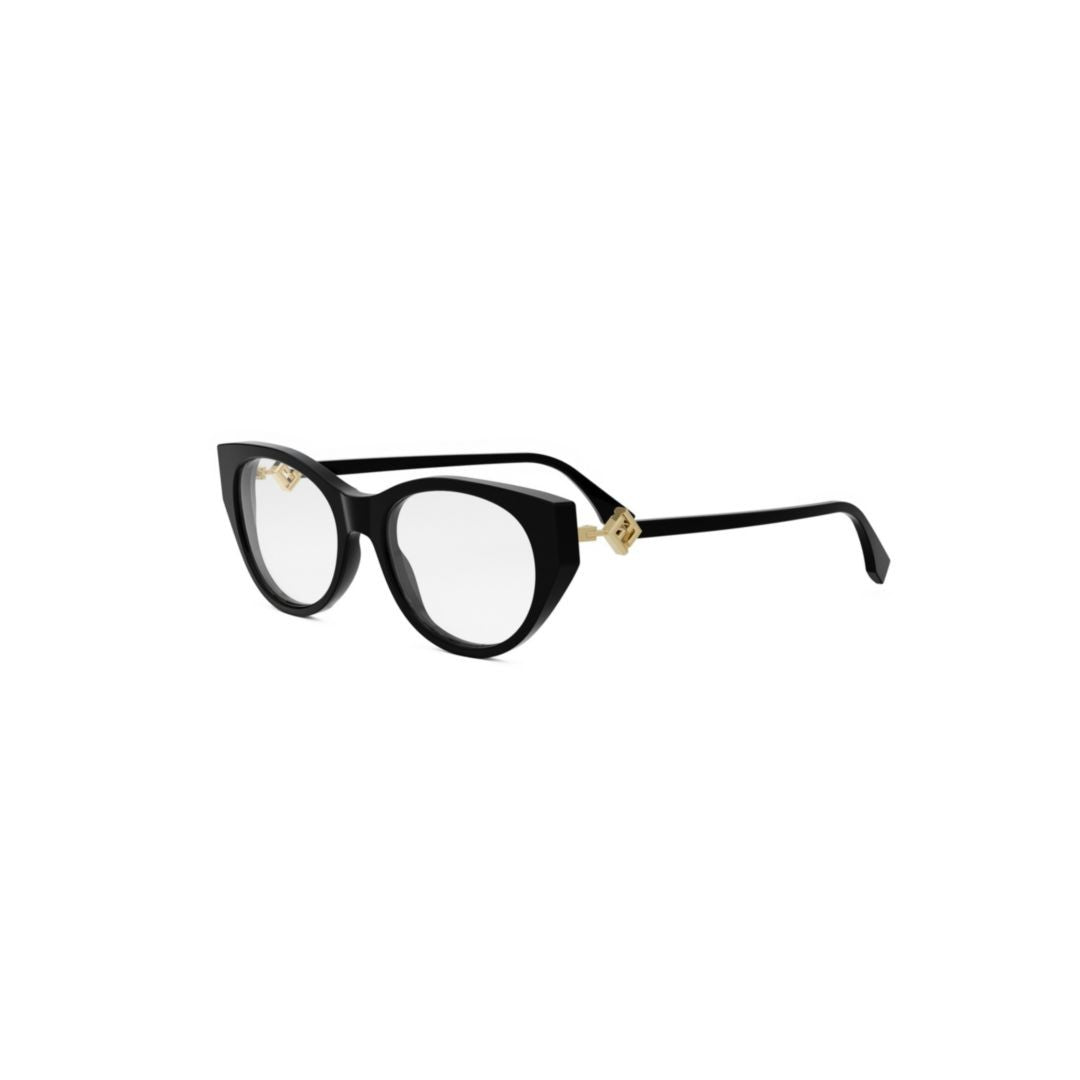 Fendi Fe50099i Cat-Eye Sunglasses With Gold-Tone Accents