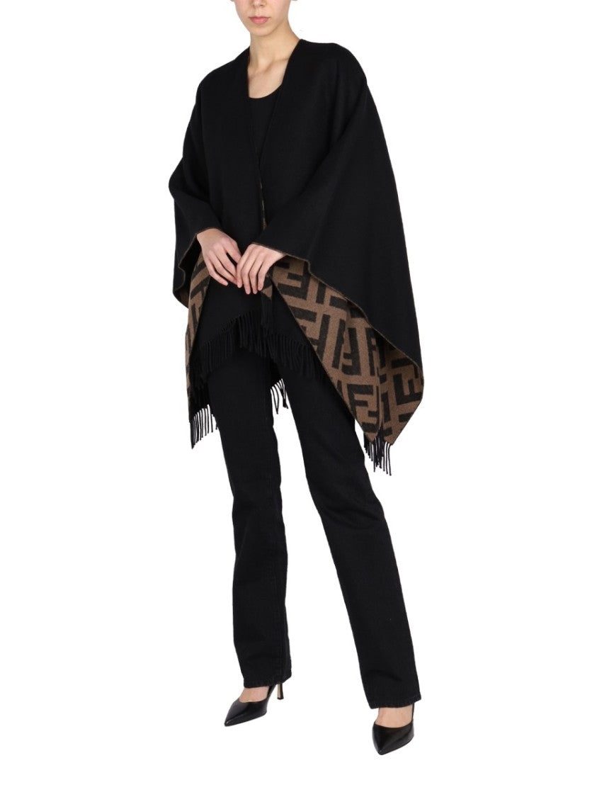 Fendi Reversible Poncho