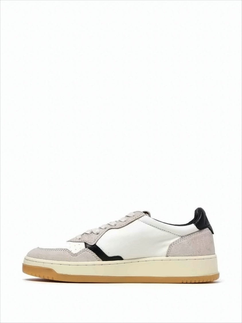 Autry Low-Top Sneakers With Leather And Suede Panels