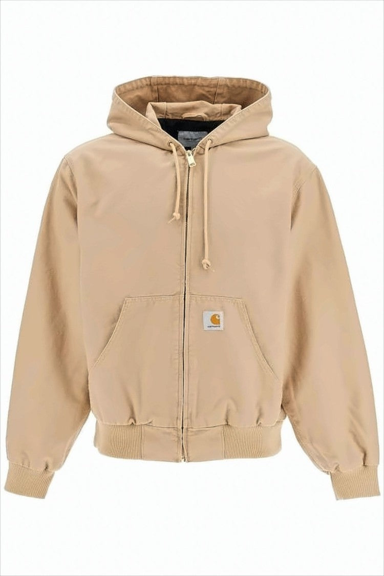 Carhartt Wip Cropped Zip-Up Jacket With Hood