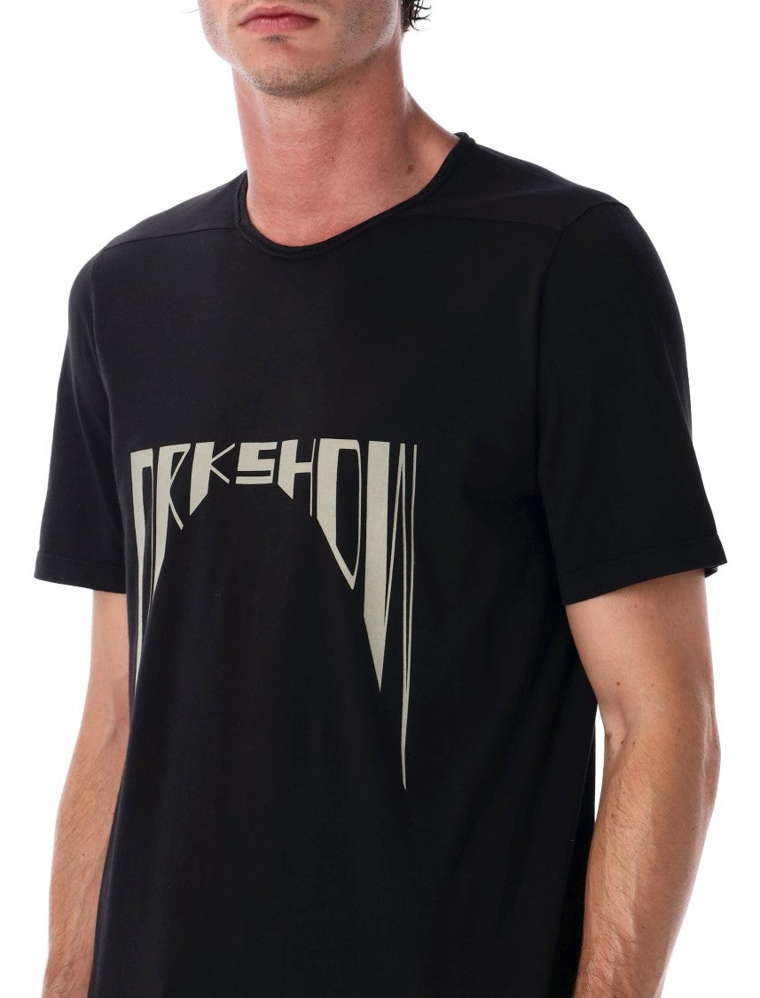 Drkshdw By Rick Owens Level T Black Medium-Weight Cotton Jersey T-Shirt
