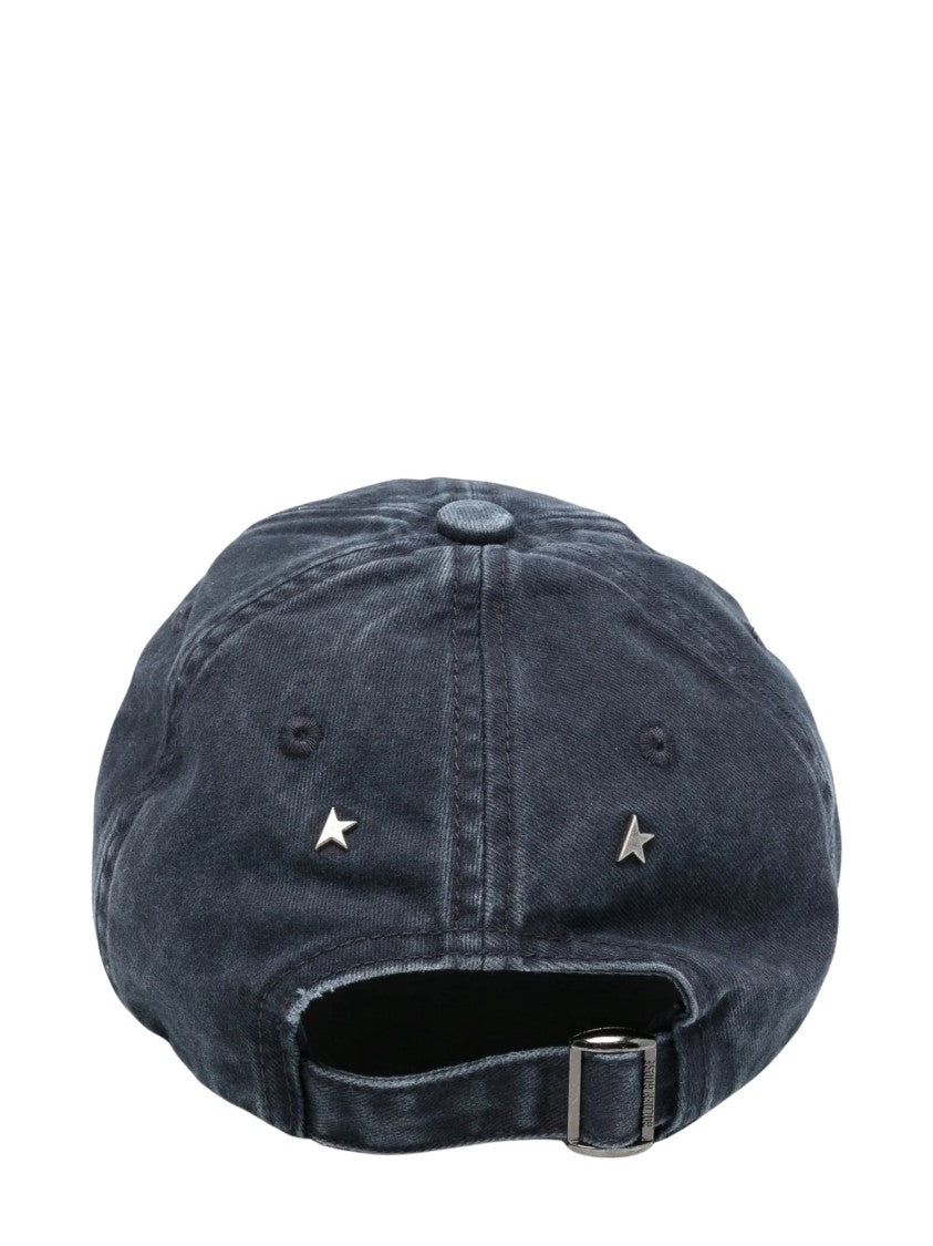 Golden Goose Blue Cotton Baseball Cap