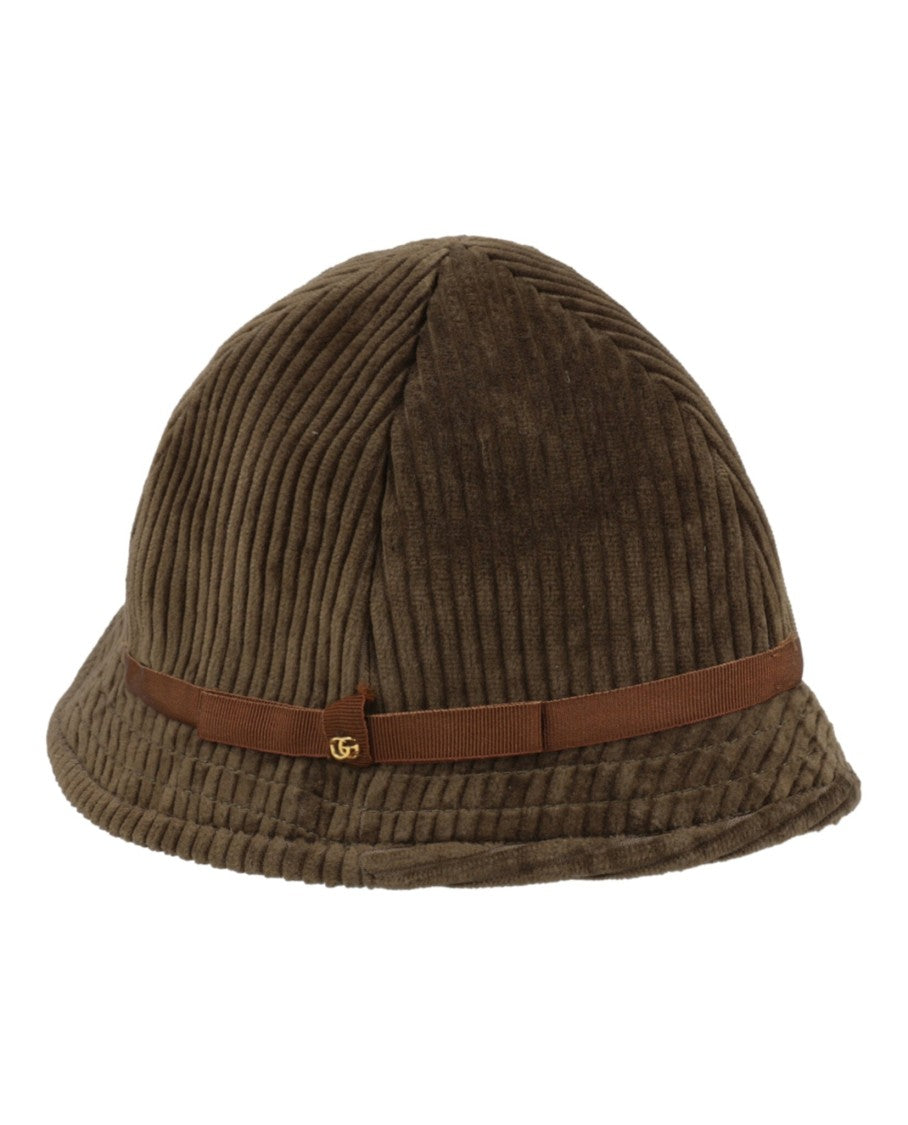 Gucci Corduroy Fedora