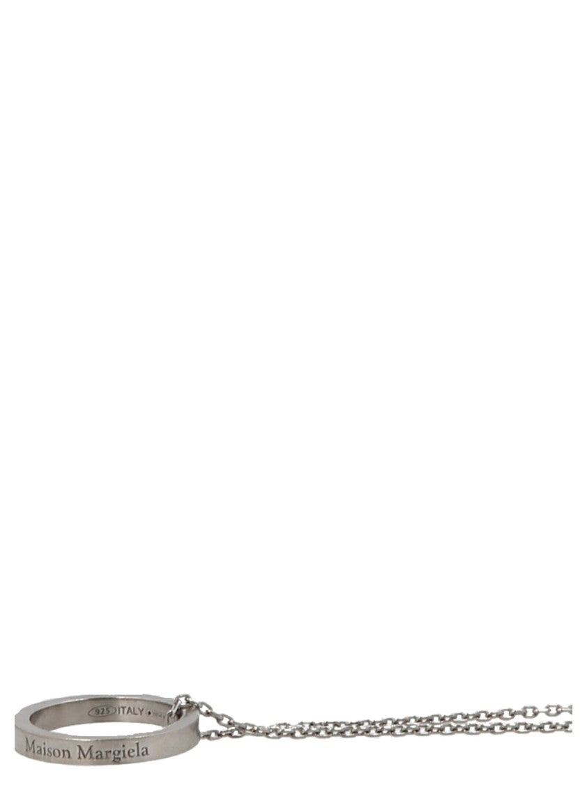 Maison Margiela Logo Pendant Necklace