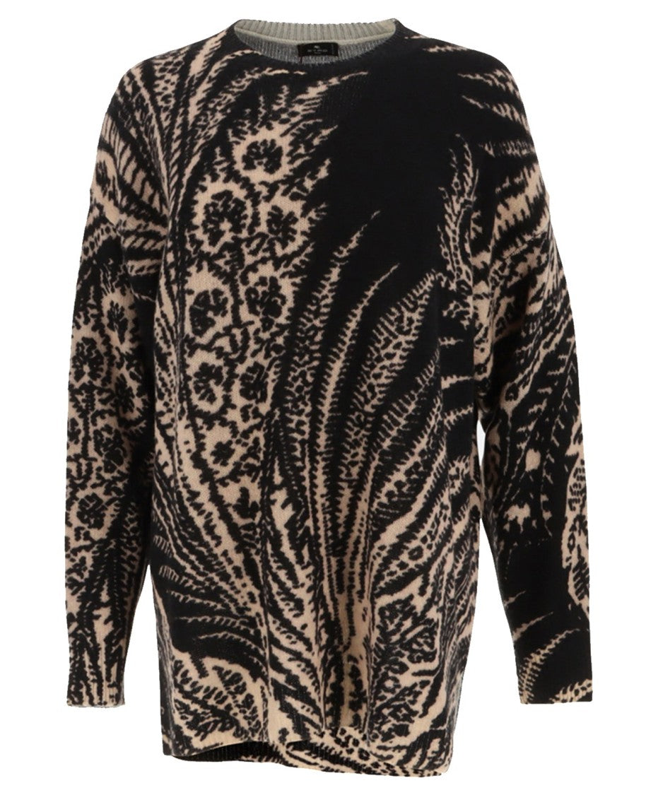 Etro Wool Printed Sweater