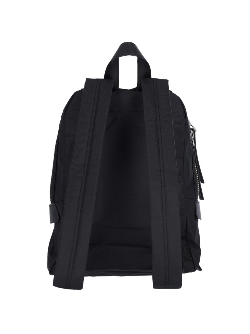 Marc Jacobs Black The Biker Medium Nylon Backpack