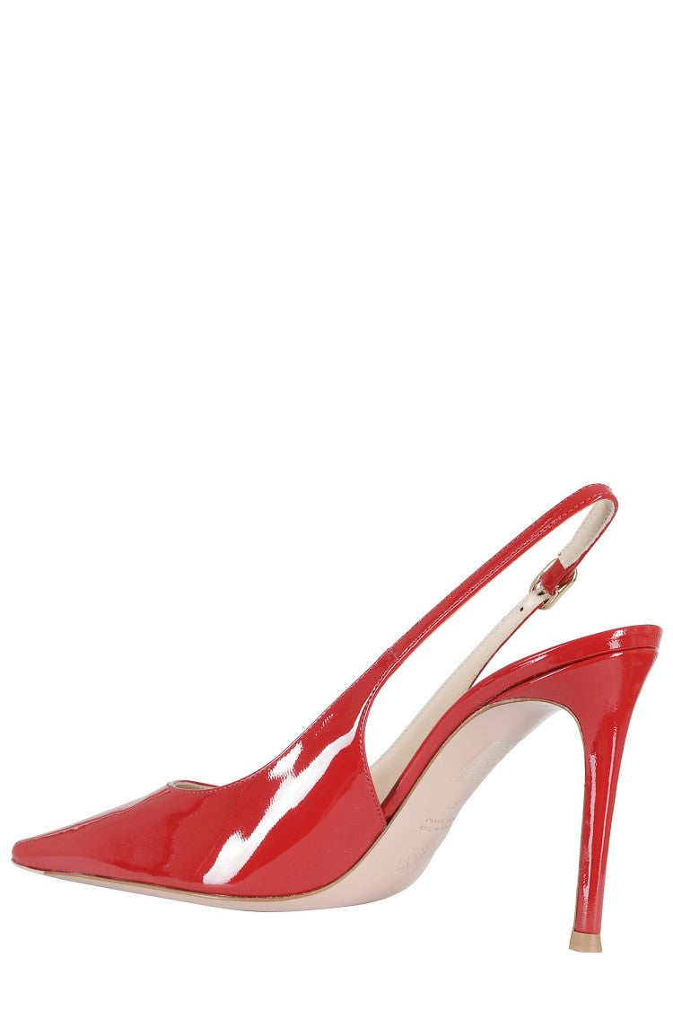 Roberto Festa Red Klept Patent Leather Pumps