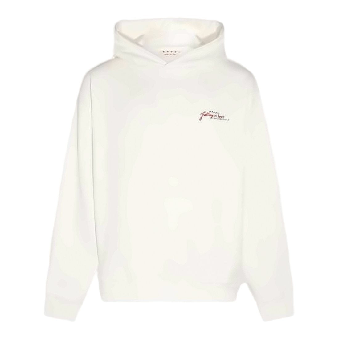 Marni Artistic Heart Graphic Hooded Sweatshirt