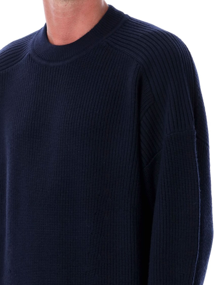 Isabel Marant Barry Chunky Ribbed Knit Sweater
