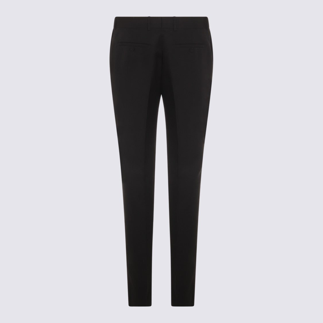 Alexander Mcqueen Slim-Fit Tailored Trousers With Polished Detailing