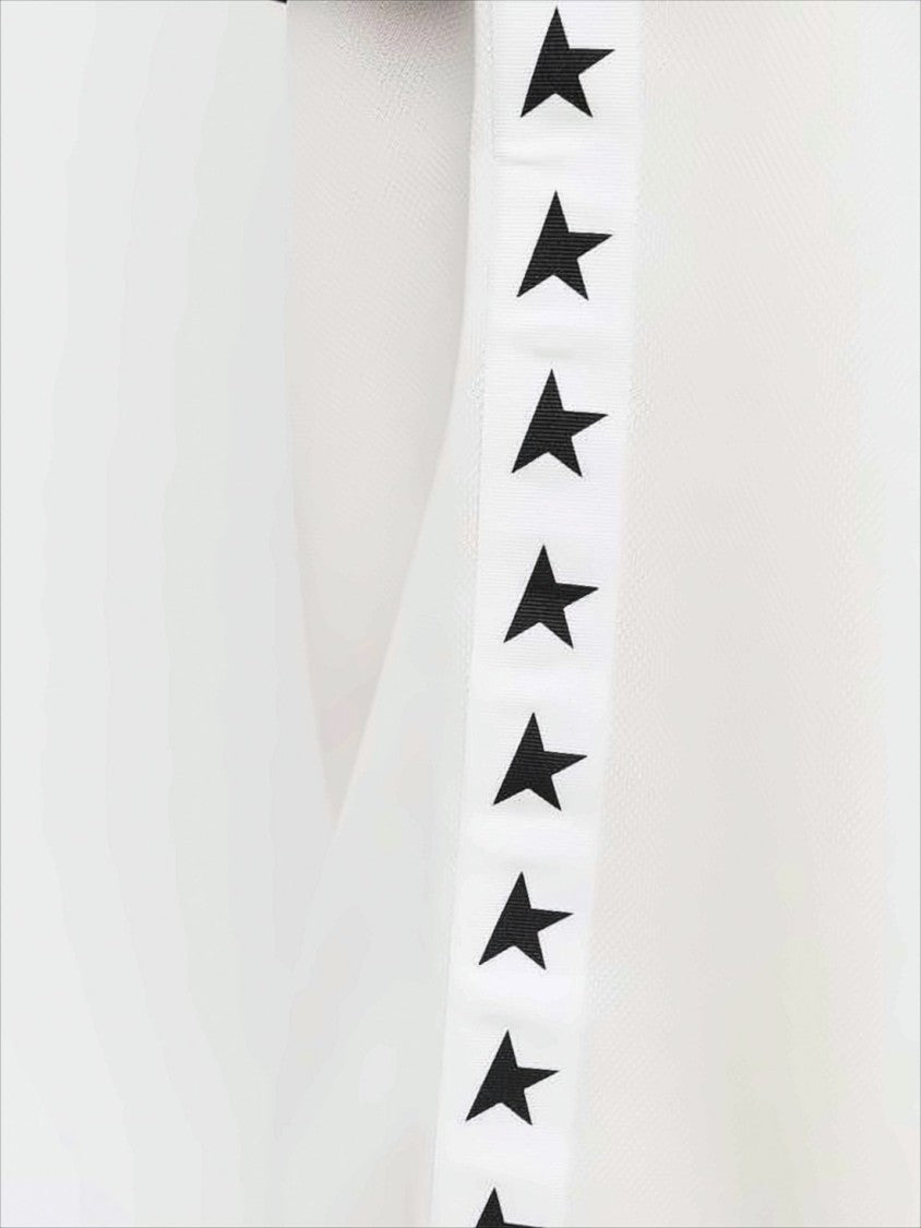 Golden Goose Wide-Leg Track Pants With Graphic Star Motifs