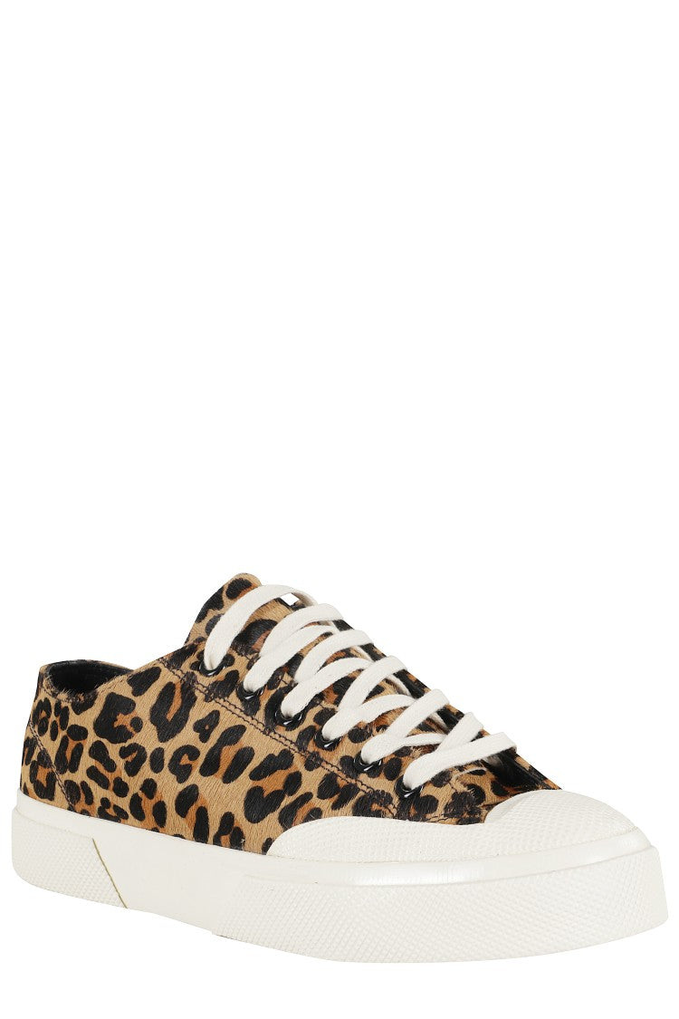Superga Leopard Print Calf Hair Sneaker