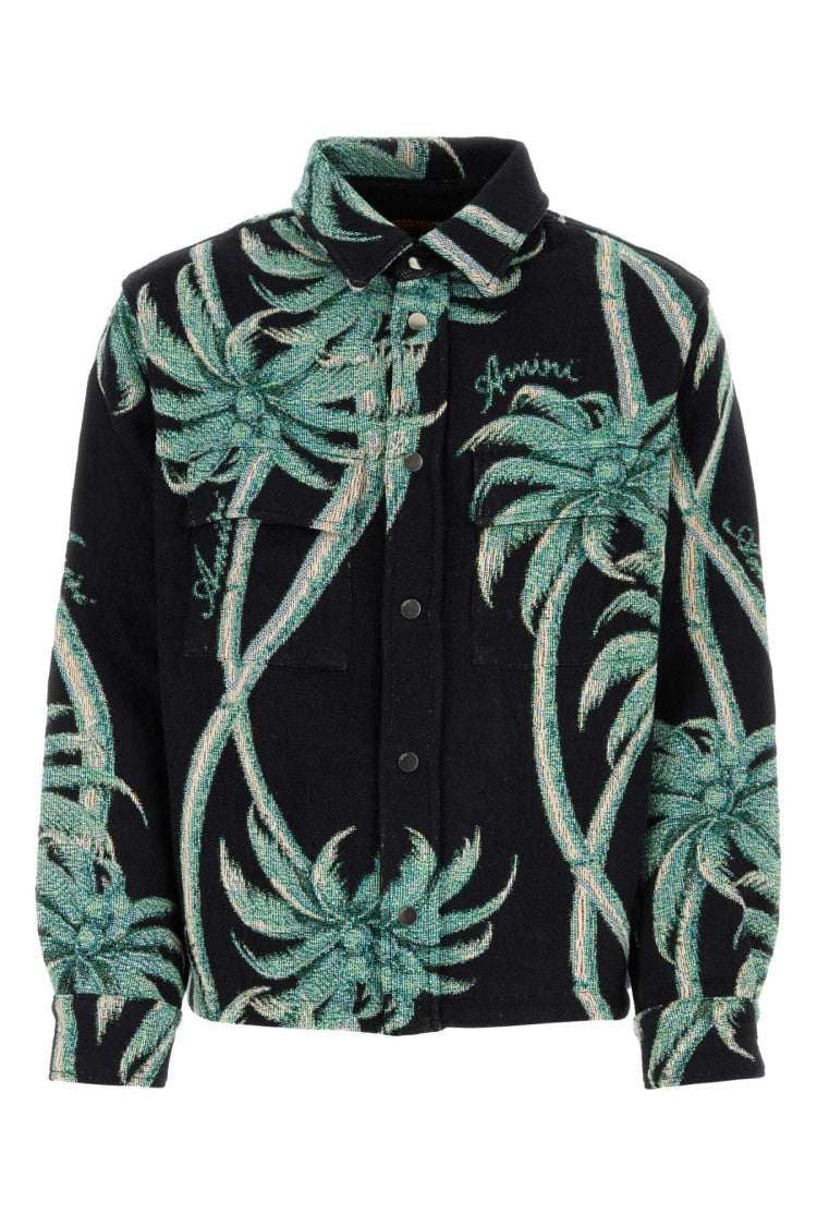 Amiri Embroidered Cotton Shirt