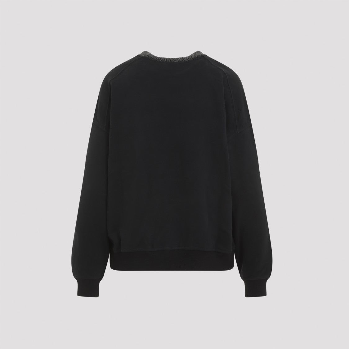 Brunello Cucinelli Black Cotton Sweatshirt