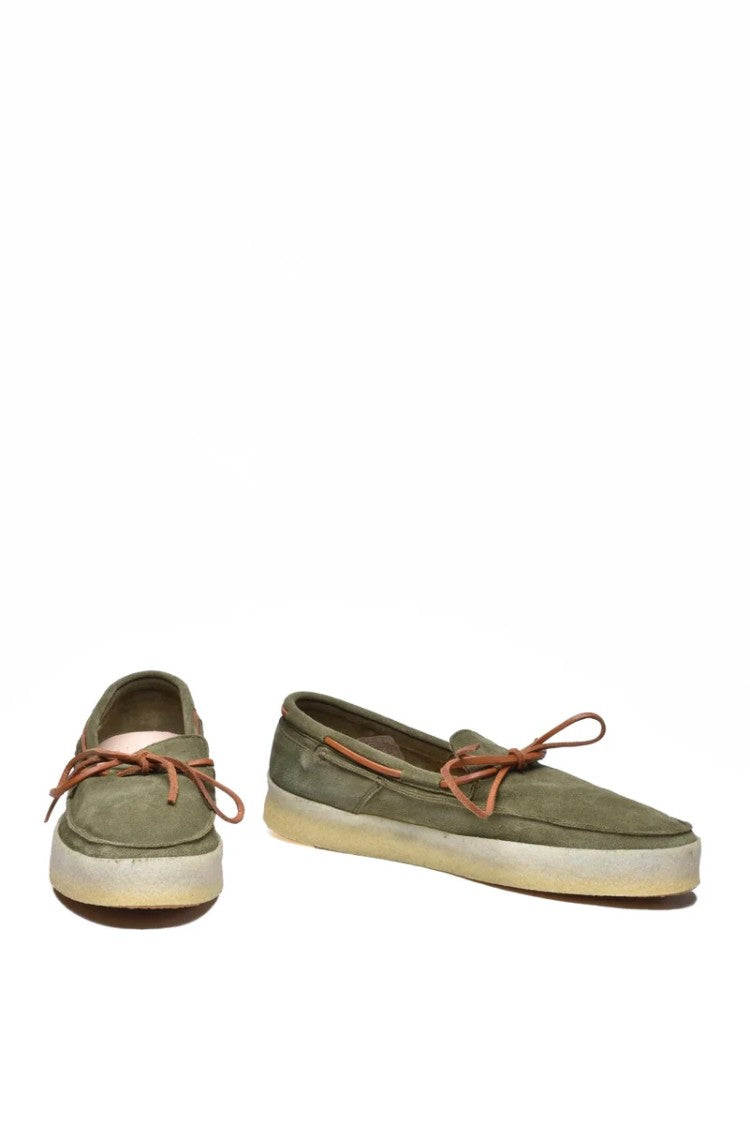 Astorflex Suede Loafer - Green