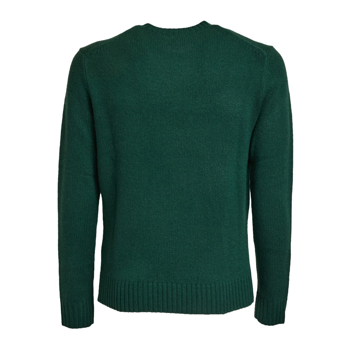 Polo Ralph Lauren Crew Neck Knit Sweater With Ribbed Textures
