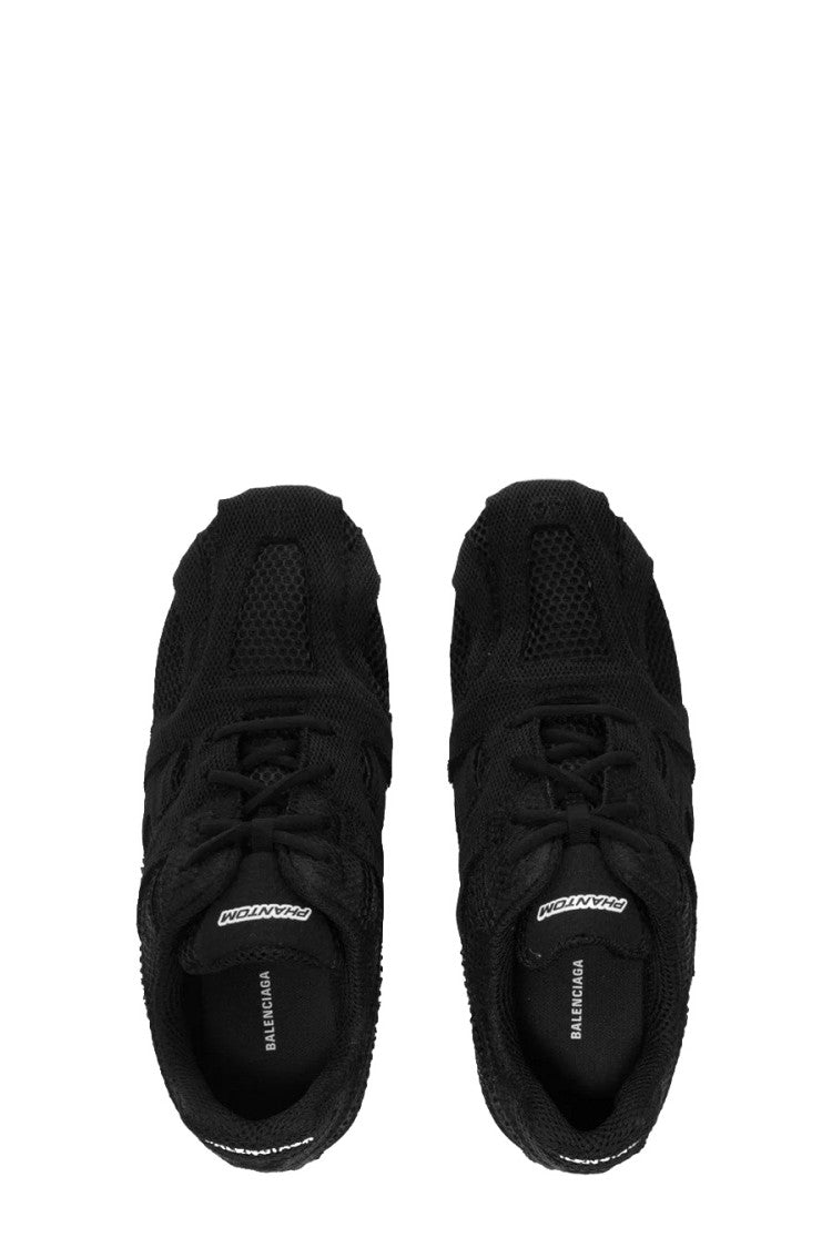 Balenciaga Black Fabric Chunky Phantom Sneaker