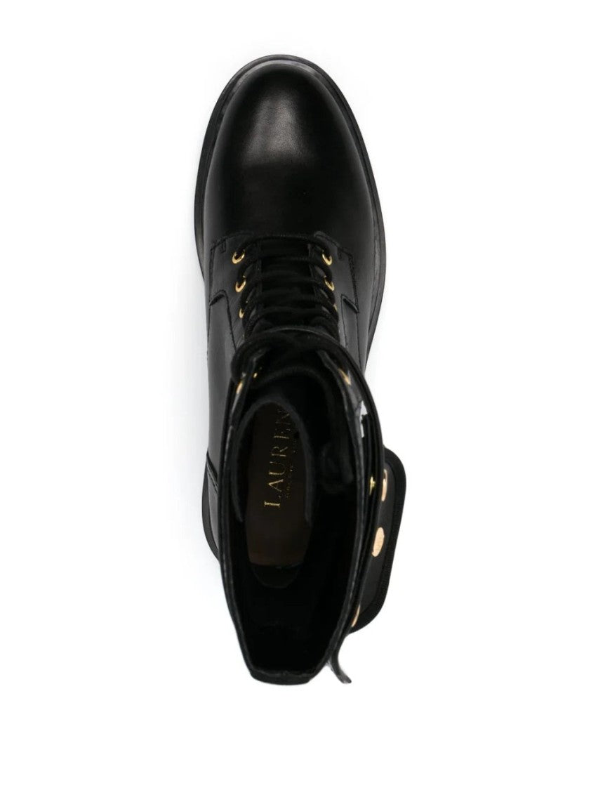 Lauren Ralph Lauren Burnished Calf Cammie Boots