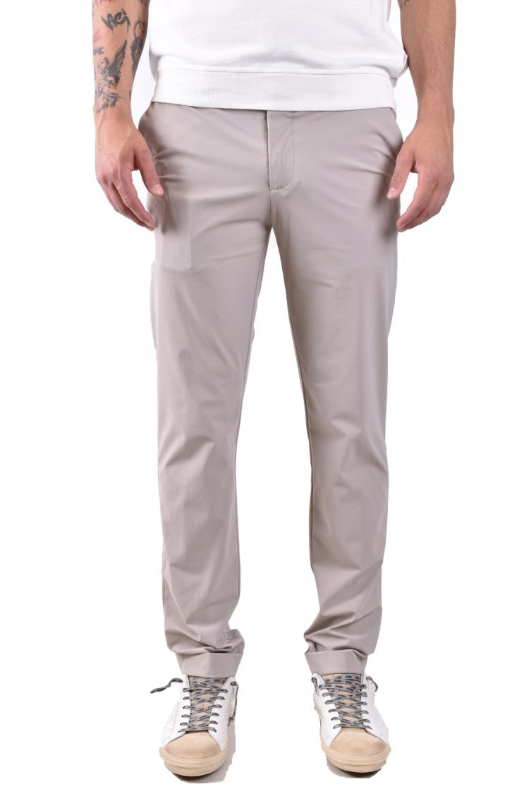 Rrd Beige Polyamide-Elastane Blend Casual Pants