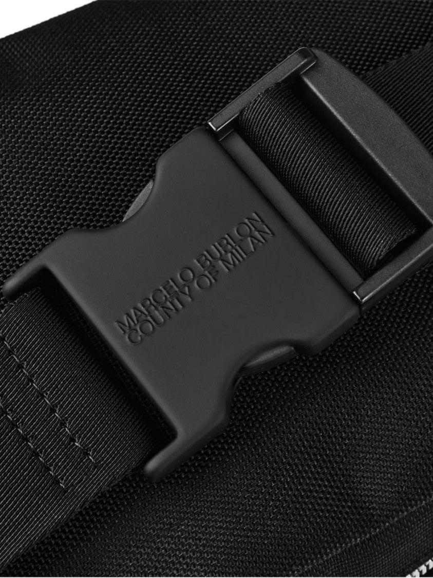 Marcelo Burlon Colorful Cross Logo Fanny Pack