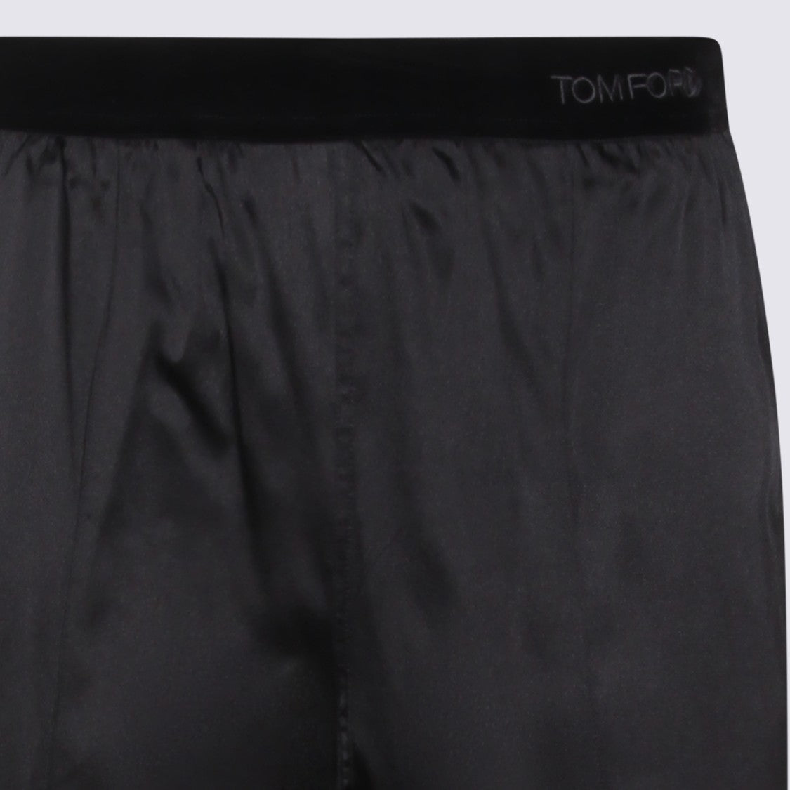 Tom Ford Satin Finish Straight-Leg Trousers