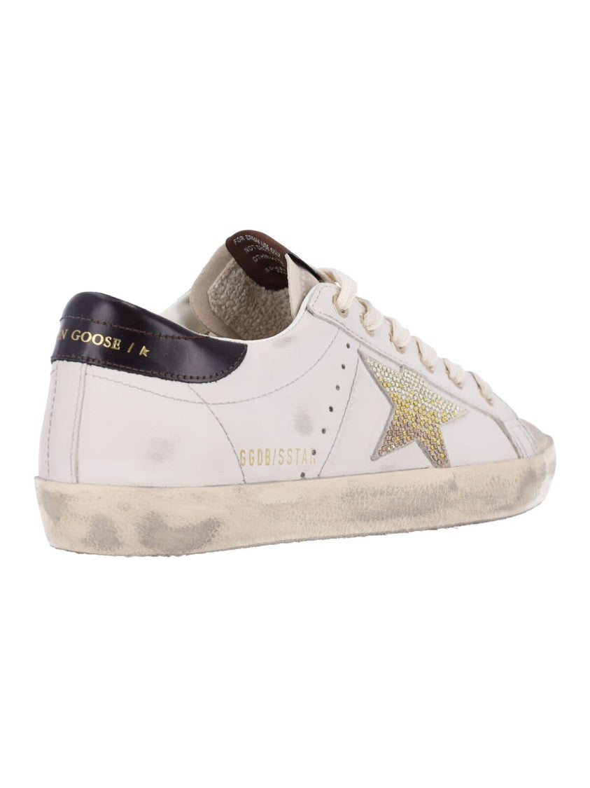Golden Goose Low-Top Sneakers In Smooth Calf Leather