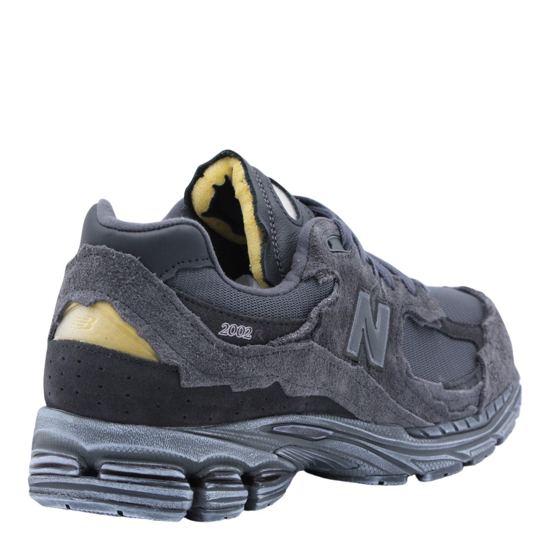 New Balance Classic Grey Sneakers With White Accents