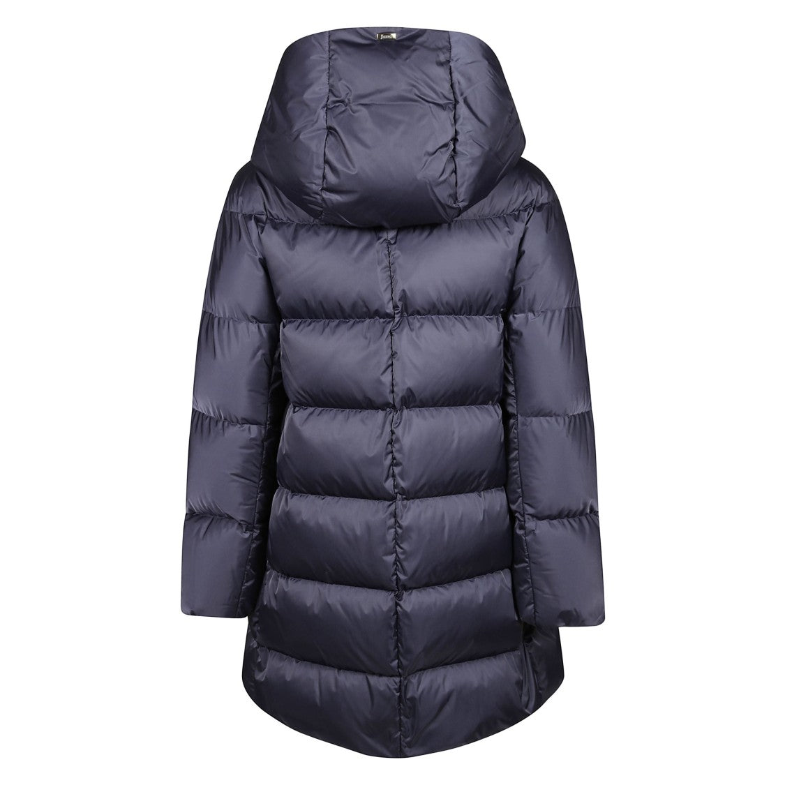 Herno A-Shape Satin-Finish Outerwear With Hood